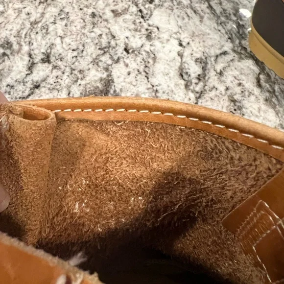 L.L. Bean Brown and Black Men's Duck Lace-Up Boots sz 10 - Picture 5 of 6